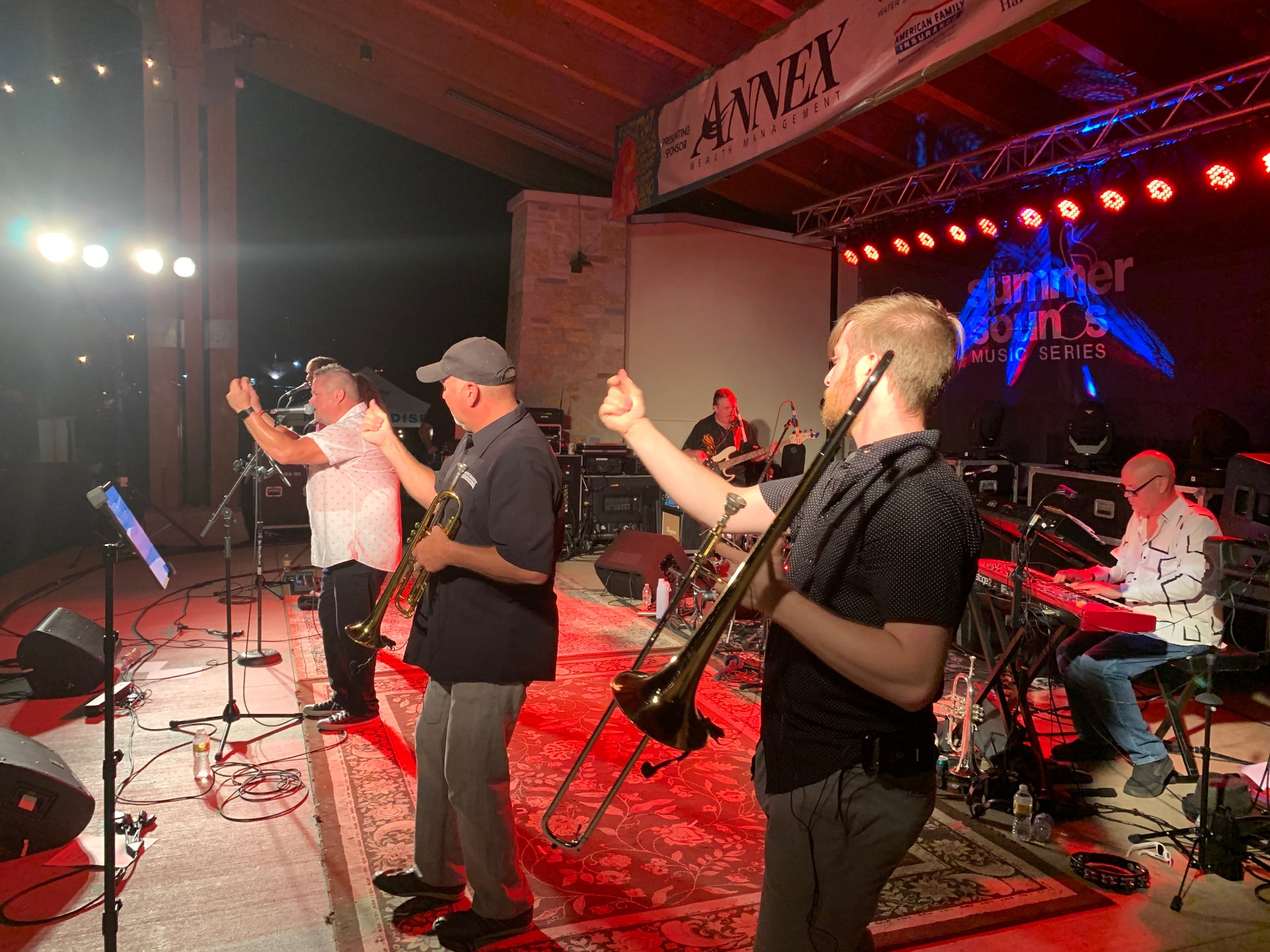 Horns at Summer Sounds Music Series